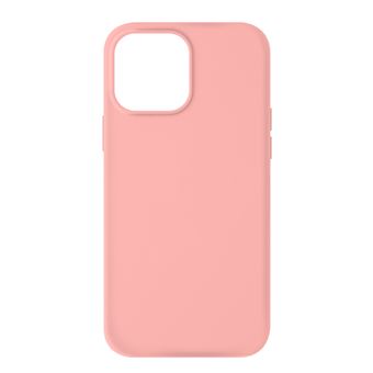 Capa de Silicone com Acabamento Semi-rígido Soft-touch Avizar para iPhone 13 Pro Max - Rosa - 1