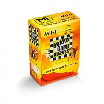 Mini Board Game Sleeves Arcane Tinmen | Non Glare | 41x63 | 50 Unidades - 1