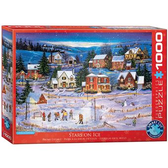 Puzzle Eurographics Stars on the Ice by Bourque | 1000 Peças - 1