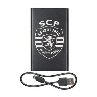 Powerbank Sporting CP Preto