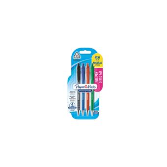 Caneta de Gel Papermate FlexGrip Gel | Azul, Verde, Vermelho - 1