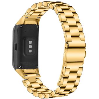 Bracelete de Aço e Ferramenta G4M para Samsung Galaxy Fit R370 - Ouro - 1
