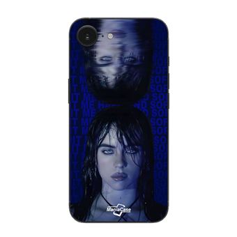 Capa Maniacase para Iphone 16E | Billie Eilish Papel de Parede - 1