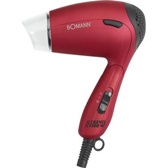 Secador de Cabelo Bomann HTD 8005 CB | 1300 W | Vermelho - 1
