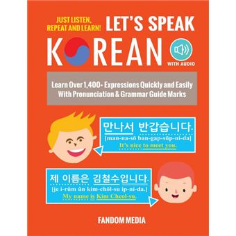 Let's Speak Korean with Audio - 1