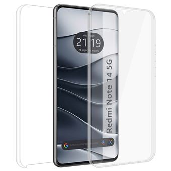 Capa TUMUNDOSMARTPHONE dupla transparente PC + TPU corpo inteiro 360 para Xiaomi Redmi Note 14 5G - 1