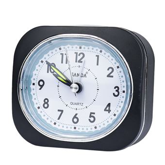 Relógio Despertador Analógico Sanda Sd-1703 - Preto - 1