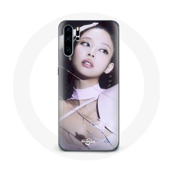Capa Maniacase para Huawei P30 Pretorosa Born Rosa Anexar Teaser Jennie Comeback Single Rosa Venom 2022 - 1