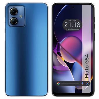 Capa de silicone TUMUNDOSMARTPHONE para Motorola Moto G54 5G Transparente - 1