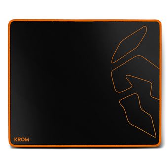 Tapete de Rato Krom Knout Speed Black | Laranja - 1