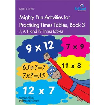 Mighty Fun Activities For Practising Times Tables, Book - 1