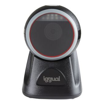 Leitor de Código de Barras Fixo iggual L2DUSB-S-AX | Preto - 1