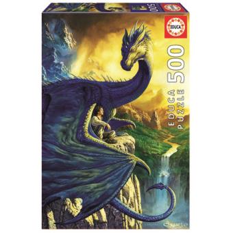 Puzzle Eragon and saphira 500 Peças