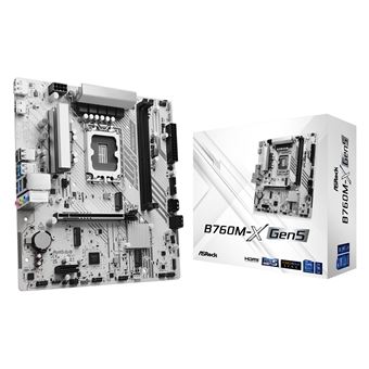 Motherboard Asrock B760M-X Gen5 - 1