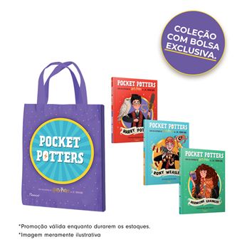 Coleção Pocket Potters (3 Livros Com Sacola) - 1