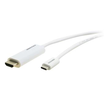 Cabo Hdmi Kramer Electronics C-USBC/HM-10 | Branco - 1