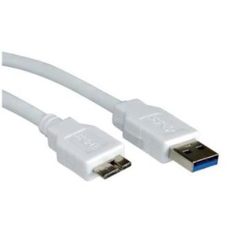 Cabo Usb Nilox USB A - Micro-USB B, 2m | Branco - 1