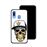 Capa Hapdey para Samsung Galaxy A40 2019 Design Caveira Gangster em Silicone Flexível e TPU Preto_2