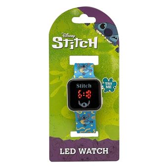 Relógio Led pulso Disney Stitch - 1