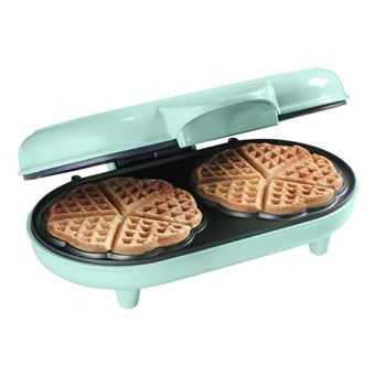 Máquina de Waffles Bestron ADWM1000M | Azul menta - 1