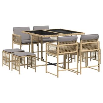 Conjunto de Mobiliário de Exterior VidaXL 3211500 - 1