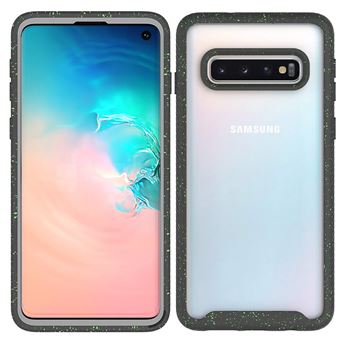 Capa e TPU Magunivers Céu Estrelado Anti-Choque Preto para Samsung Galaxy S10