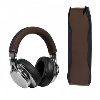 Protetor de Arco para Auscultadores V-REEL para SONY MDR-1R MDR-1RNC MDR-1RBT | Marrom - 1