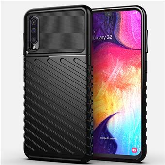 Capa Magunivers | TPU pele de sarja flexível Preto para Samsung Galaxy A50/A50s/A30s