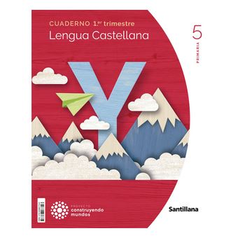 Cuaderno Lengua 5 Primaria 1 Trim Construyendo Mundos - 1