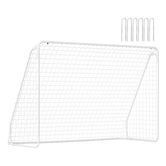 Baliza de Futebol Homcom A62-019 | Branco - 1