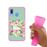 Capa Hapdey para Samsung Galaxy A40 2019 Design Flores Tropicais com Flamingos em Silicone Flexível e TPU Cor-de-Rosa_3