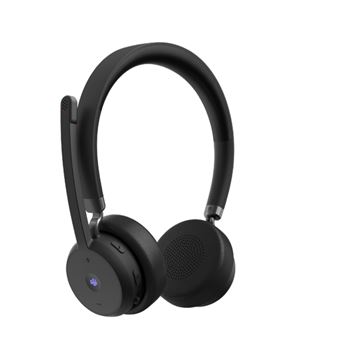 Auscultadores Bluetooth Lenovo Wireless VoIP Headset | Preto - 1
