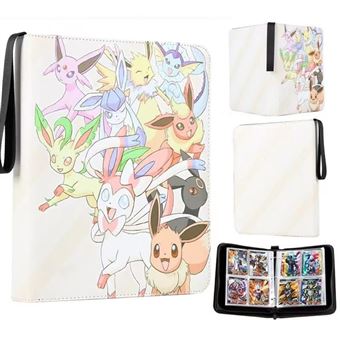 Álbum Pokémon TCG V-REEL | Couro PU com Zíper | 400 Cartas | HLX-013 - 1