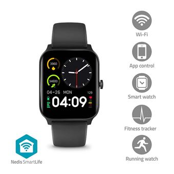 Smartwatch Nedis BTSW30BK | 41 mm | Preto - 1