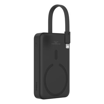 Power Bank Baseus MAGSAFE MINI WIRELESS POWERBANK 10.000 MAH 20W-SIYAH | 10000 mAh | Preto - 1