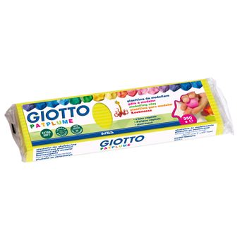 Plasticina Giotto Patplume 510101 | 350 g - Amarelo - 1