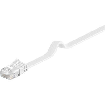 Cabo de Rede Microconnect V-UTP601W-FLAT | Branco - 1