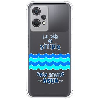 Capa Tumundosmartphone de silicone anti-choque para Oneplus Nord CE 2 Lite 5G desenhos de design de água - 1