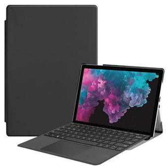 Capa Magunivers PU preto para Microsoft Surface Pro 6/5/4 - 1