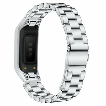 Bracelete de Aço e Ferramenta G4M para Samsung Galaxy Fit e R375 - Cinza - 1