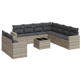 Conjunto de Mobiliário de Exterior VidaXL 3219152 - 1