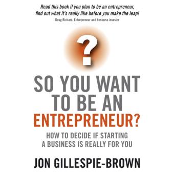 So You Want to be an Entrepreneur? - How to Decide If Starting a Business is Really for You - Paperback - 2008 - 1