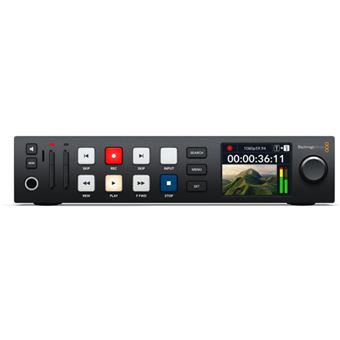Gravador Digital de Vídeo Blackmagic Design HyperDeck Studio HD Plus | Preto - 1