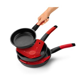 Conjunto de Panelas BRA A411235 | Vermelho - 1