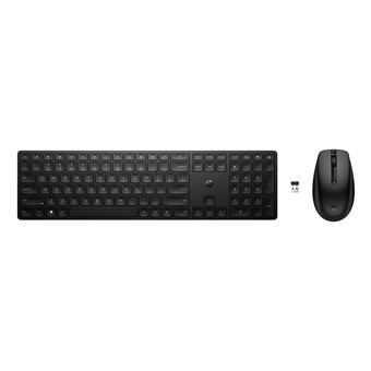 Teclado Wireless + Rato HP Conjunto de Teclado e Rato sem fios 655 | Preto - 1