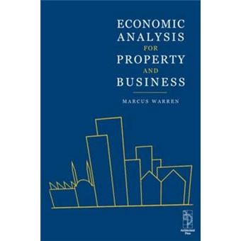 Economic Analysis for Property and Business - Paperback - 2000 - 1