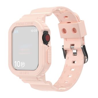 Bracelete e TPU Magunivers para Apple Watch Series 8/7 45mm/6/5/4/SE/SE (2022) 44mm/3/2/1 42mm - rosa - 1