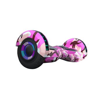 Hoverboard Lingmeng LM26 | 36V | Bluetooth | Música | 100Kg | 250W - Rosa - 1