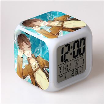 Despertador Infantil HSMY | LED | Multifuncional Colorido | Attack on Titan 34 - 1