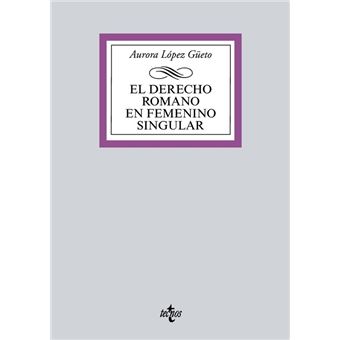 (2018).Derecho Romano En Femenino Singular, El - 1